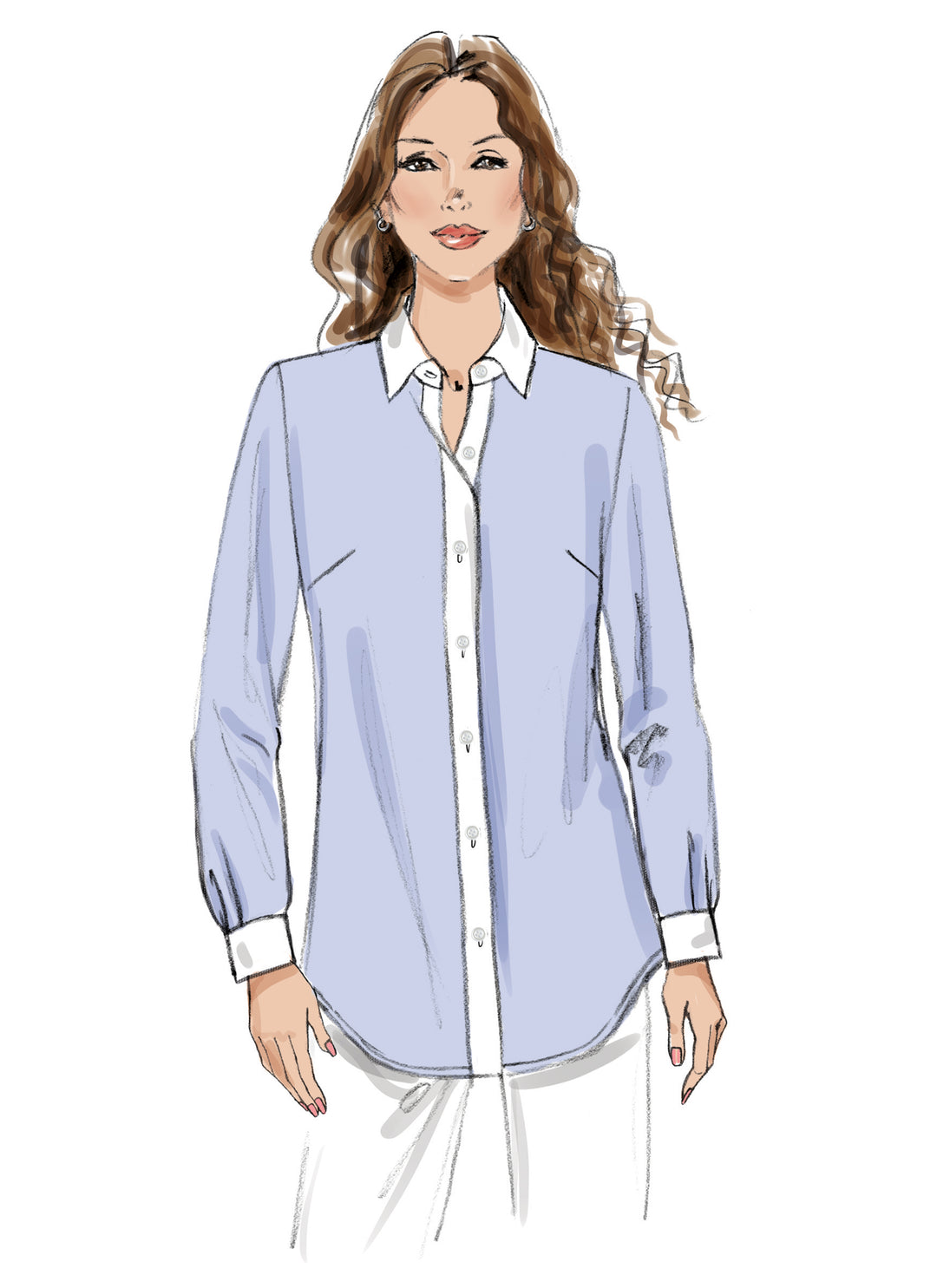 Butterick Schnittmuster B7010 Damen TOP