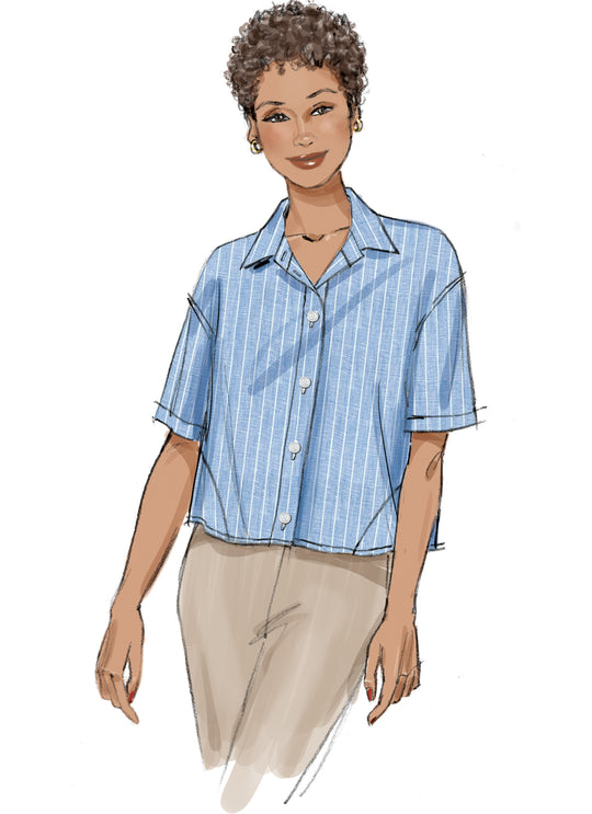 Butterick Schnittmuster B7011 Damen TOP