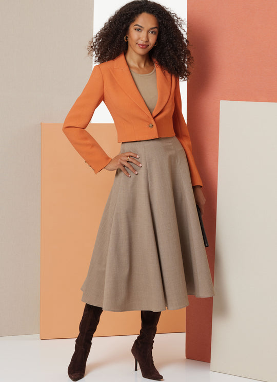 Butterick Schnittmuster B7012 Damen Sportbekleidung