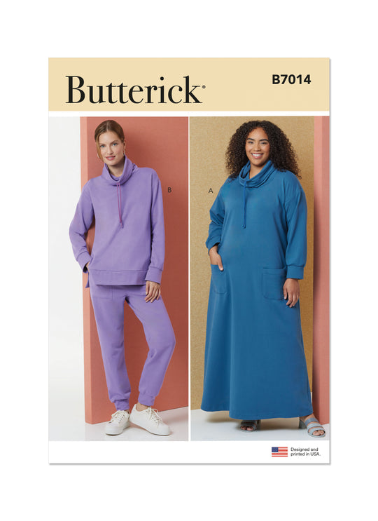 Butterick Schnittmuster B7014 Damen Top und Hose