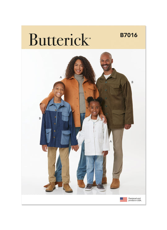Butterick Schnittmuster B7016 Jacke