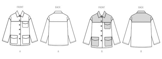 Butterick Schnittmuster B7016 Jacke