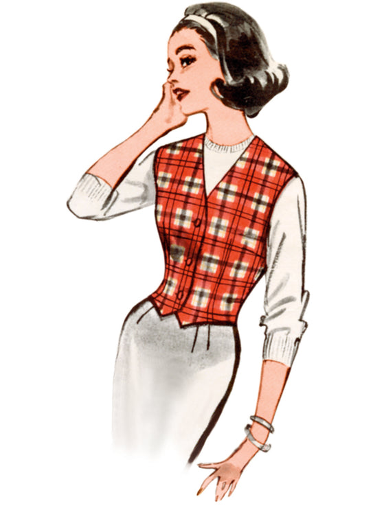 Butterick Schnittmuster B7018 Damen Weste