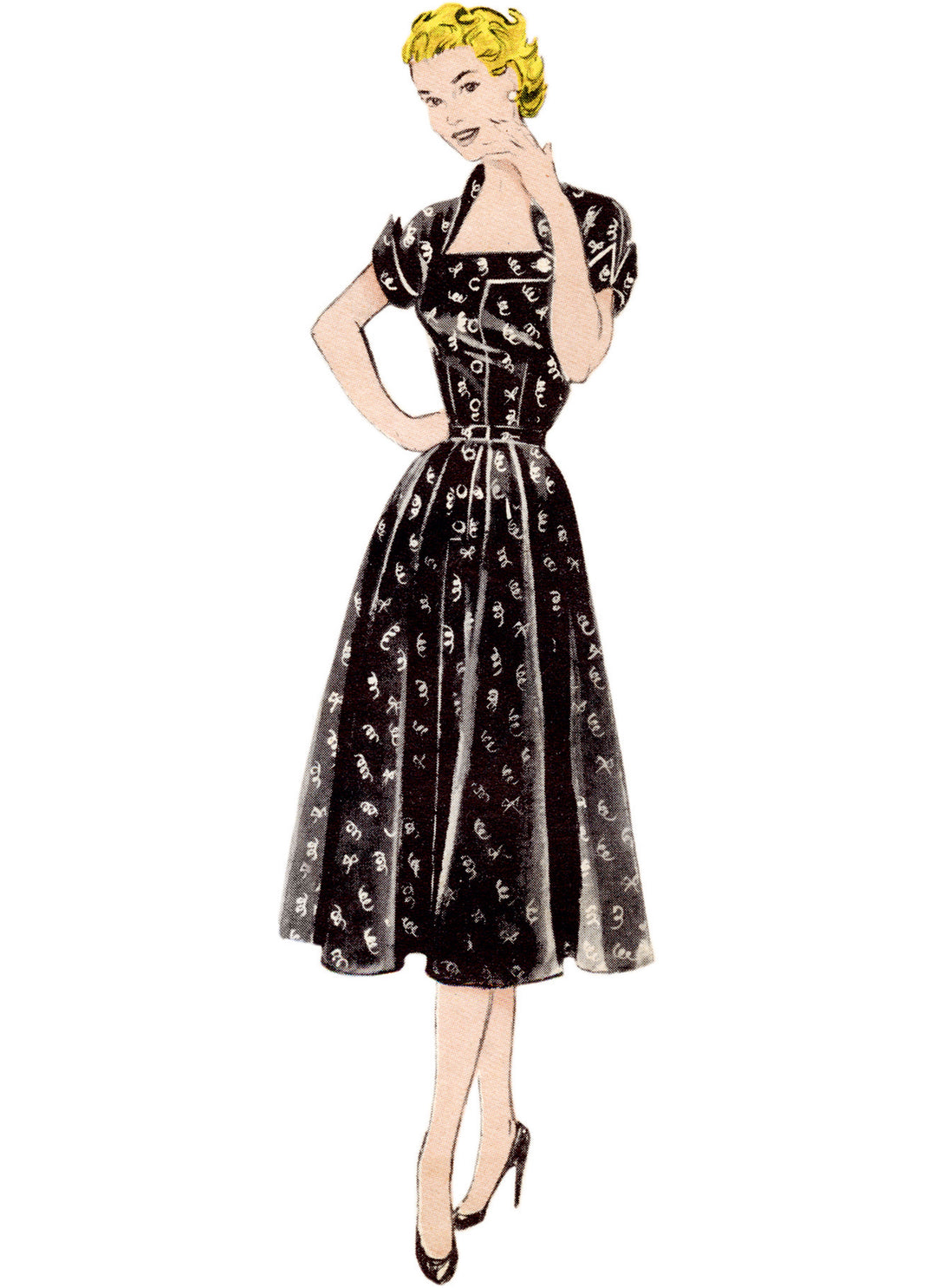 Butterick Schnittmuster B7019 Damen Kleid