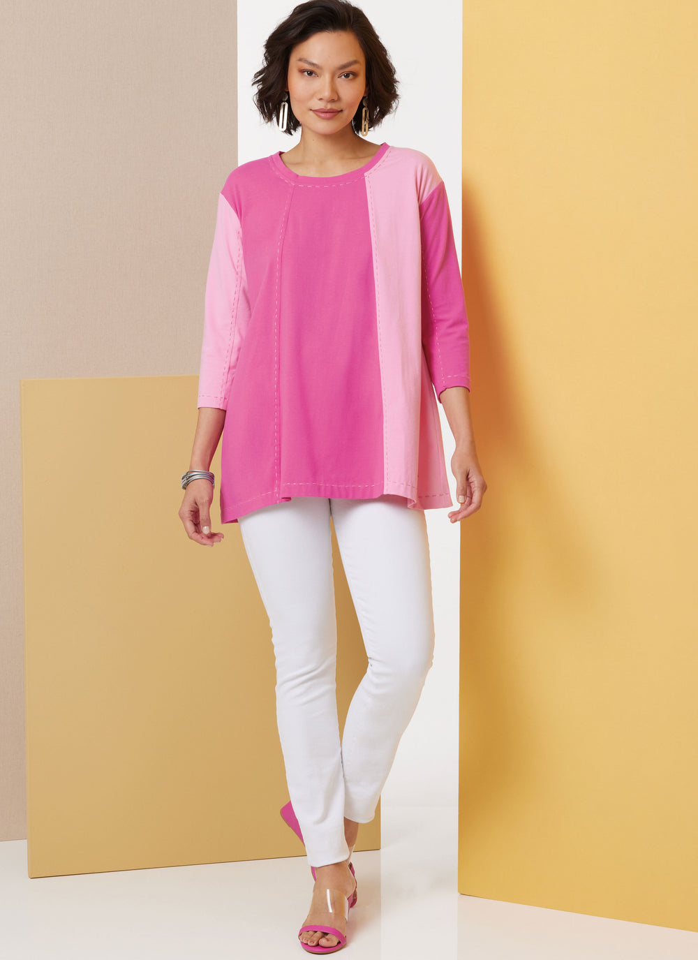 Butterick Schnittmuster  B7023 Damen Strick-Tunika von  Katherine Tilton