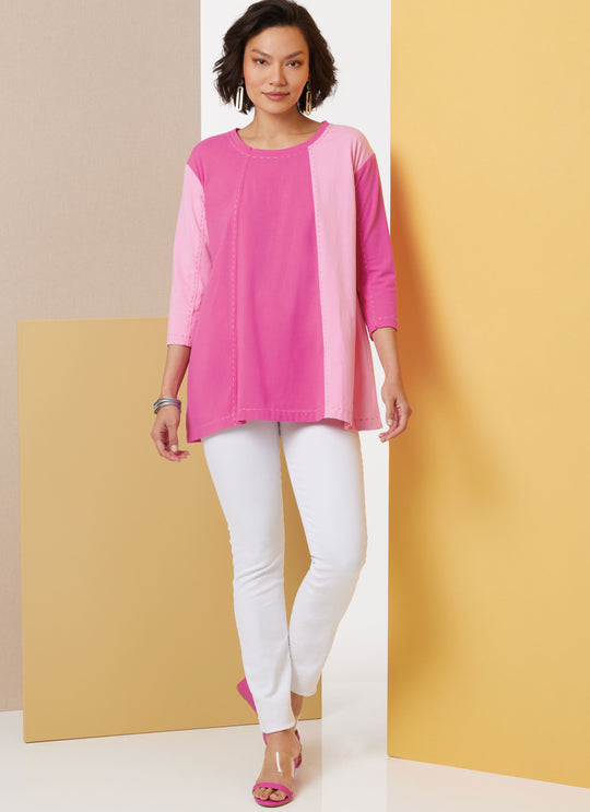 Butterick Schnittmuster  B7023 Damen Strick-Tunika von  Katherine Tilton