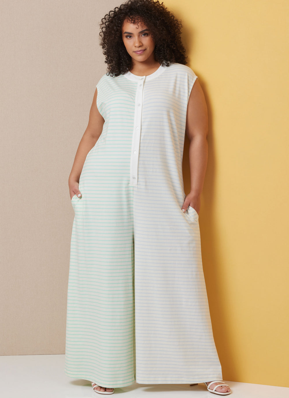Butterick Schnittmuster  B7029 Damen Strick-Jumpsuit