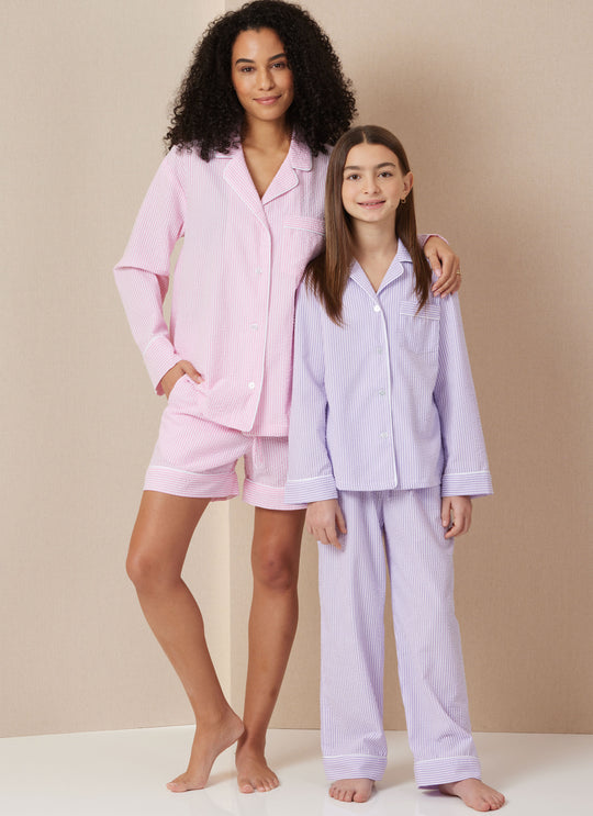 Butterick Schnittmuster  B7030 Hemden, Shorts und Hosen für Kinder und Erwachsene