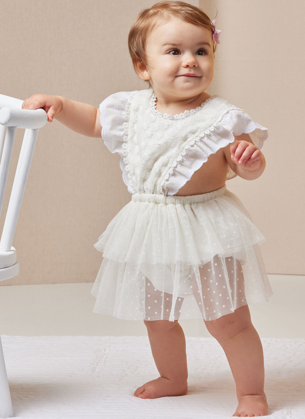 Butterick Schnittmuster  B7031 Baby Strampler und Fliege