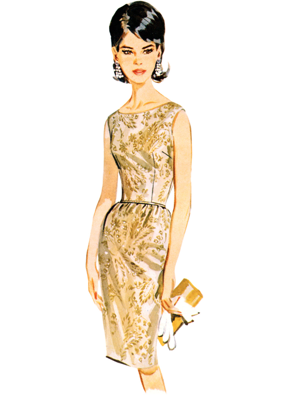 Butterick Schnittmuster  B7035 Damen Kleid, Jacke, Umhang und Überrock