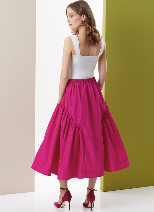 Butterick Schnittmuster B7044 Damen Rock in zwei Längen