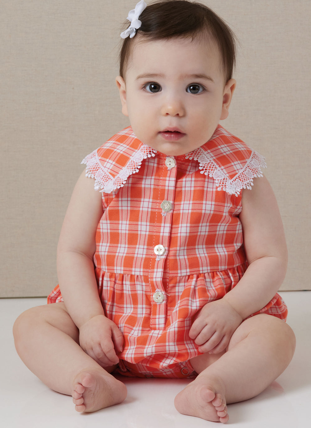 Butterick Schnittmuster B7048 Babystrampler