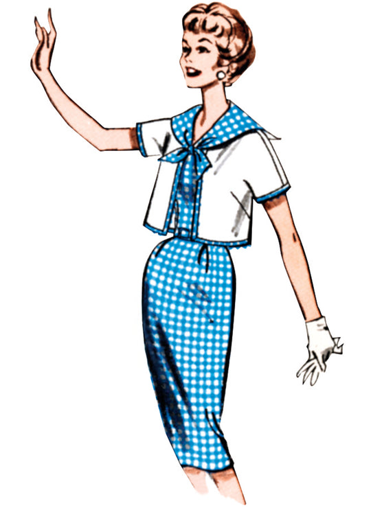 Butterick Schnittmuster B7052 Damen Kleid und Jacke