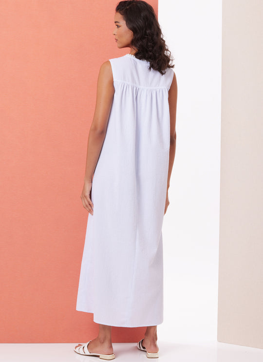 Butterick  Schnittmuster B7062 Damen-Morgenmantel und Nachthemd