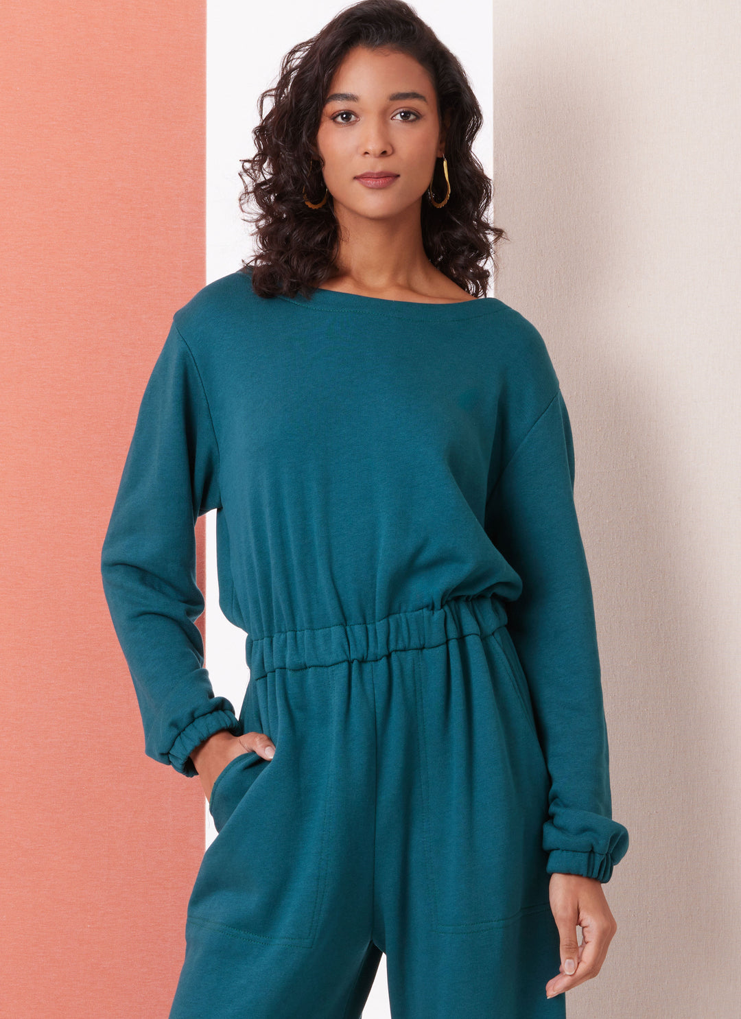 Butterick  Schnittmuster B7063 Damen-Strickoverall mit verschiedenen Längen- und Ärmelvarianten