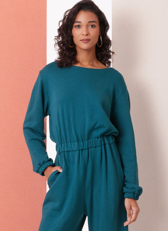Butterick  Schnittmuster B7063 Damen-Strickoverall mit verschiedenen Längen- und Ärmelvarianten