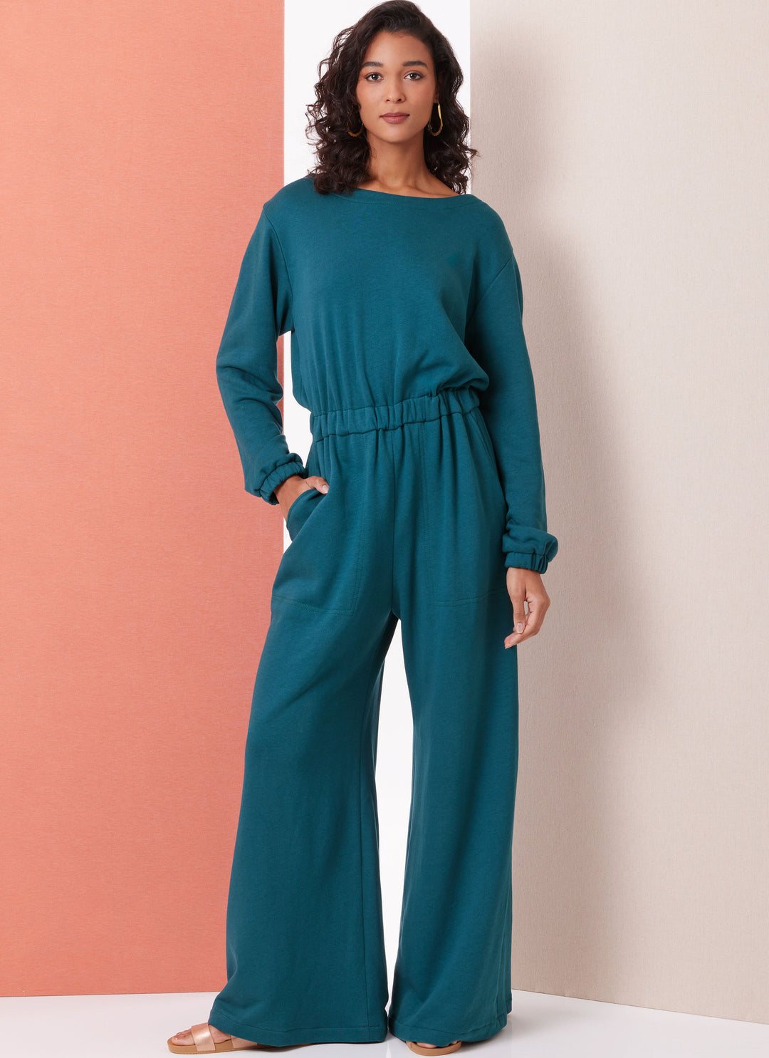 Butterick  Schnittmuster B7063 Damen-Strickoverall mit verschiedenen Längen- und Ärmelvarianten