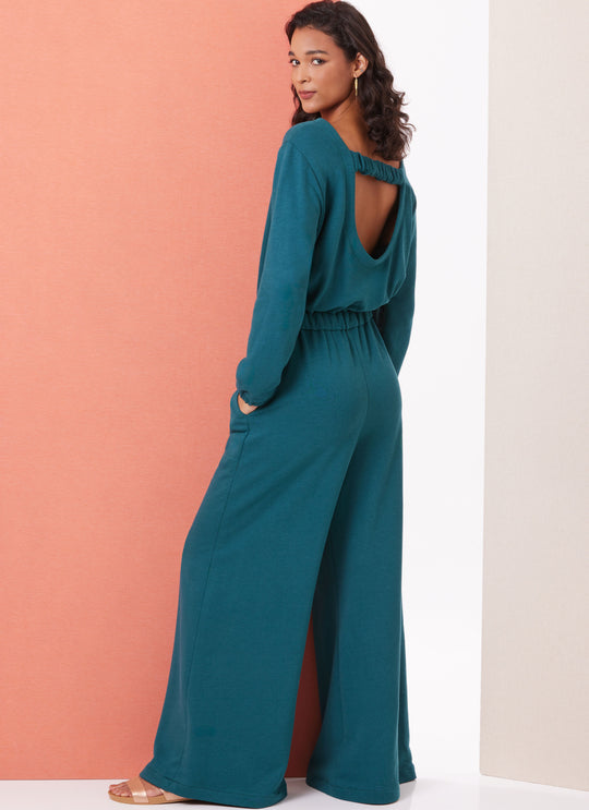 Butterick  Schnittmuster B7063 Damen-Strickoverall mit verschiedenen Längen- und Ärmelvarianten