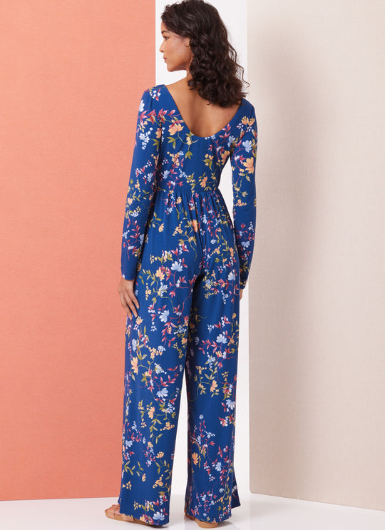 Butterick Schnittmuster B7064 – Strick-Jumpsuit für Damen & Kinder
