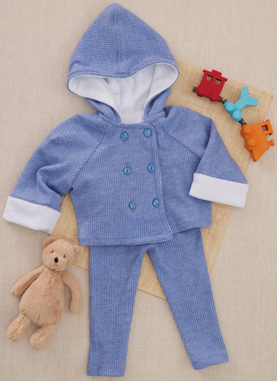 Butterick Schnittmuster B7066 – Babyjacke mit Kapuze & Leggings