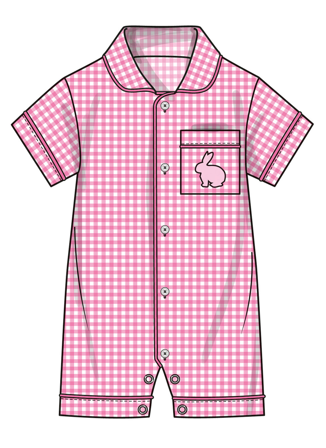 Butterick Schnittmuster B7067 – Baby-Jumpsuit in zwei Längen