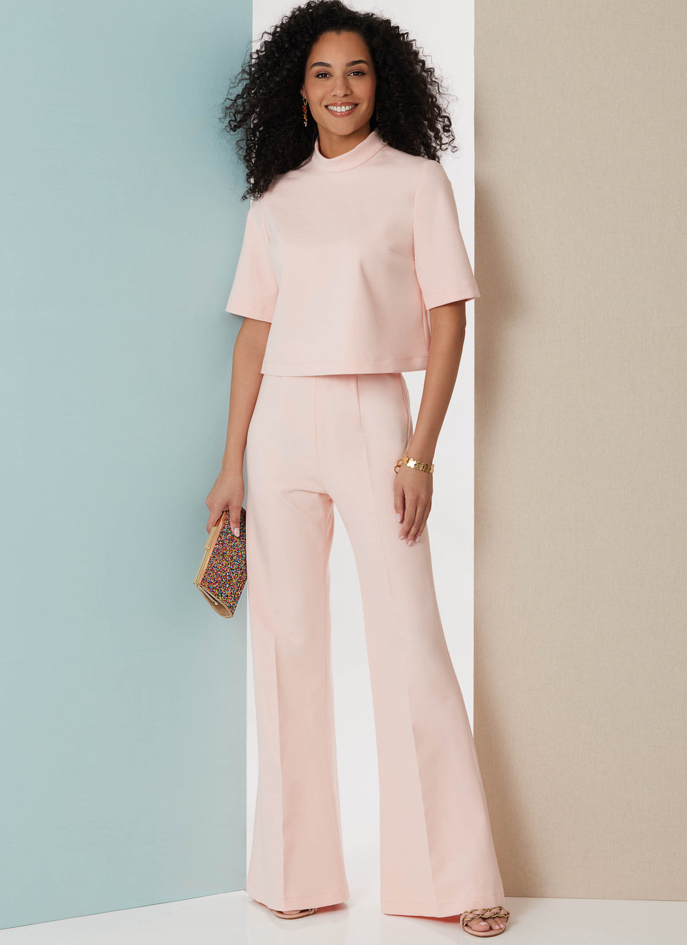 Butterick Schnittmuster B7082 – Damen Oberteil, Hose & Bleistiftrock