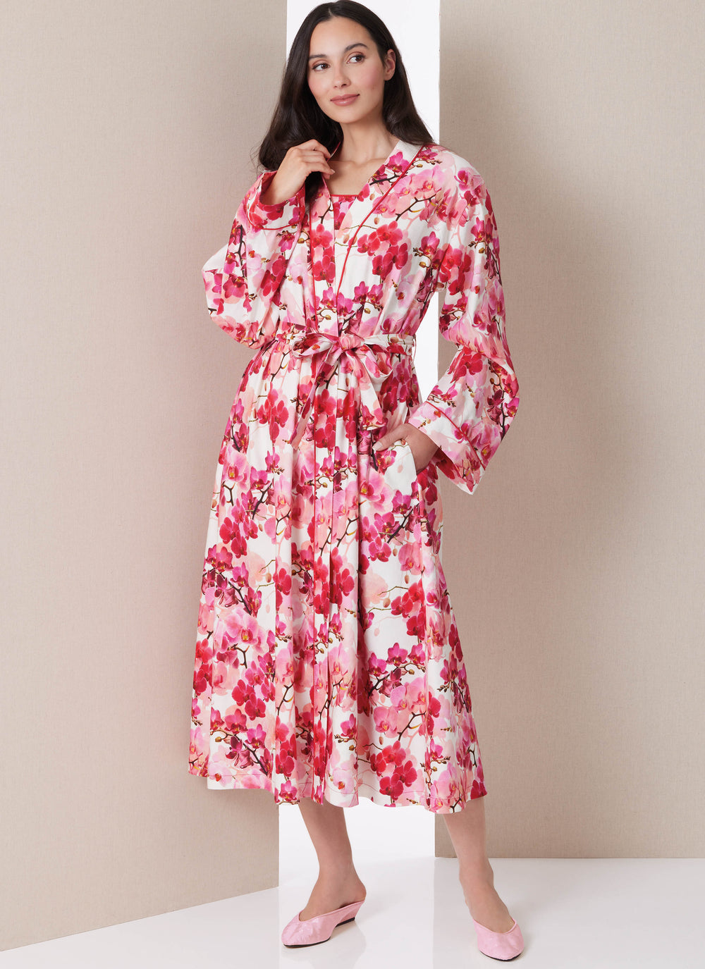 Butterick Schnittmuster B7084 – Damen Nachthemd & Morgenmantel