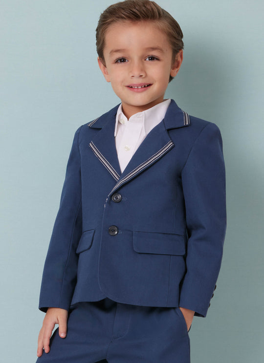 Butterick Schnittmuster B7087 – Jungen Blazer & Hose