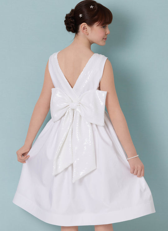 Butterick Schnittmuster B7089 – Mädchenkleid mit Ärmelvarianten