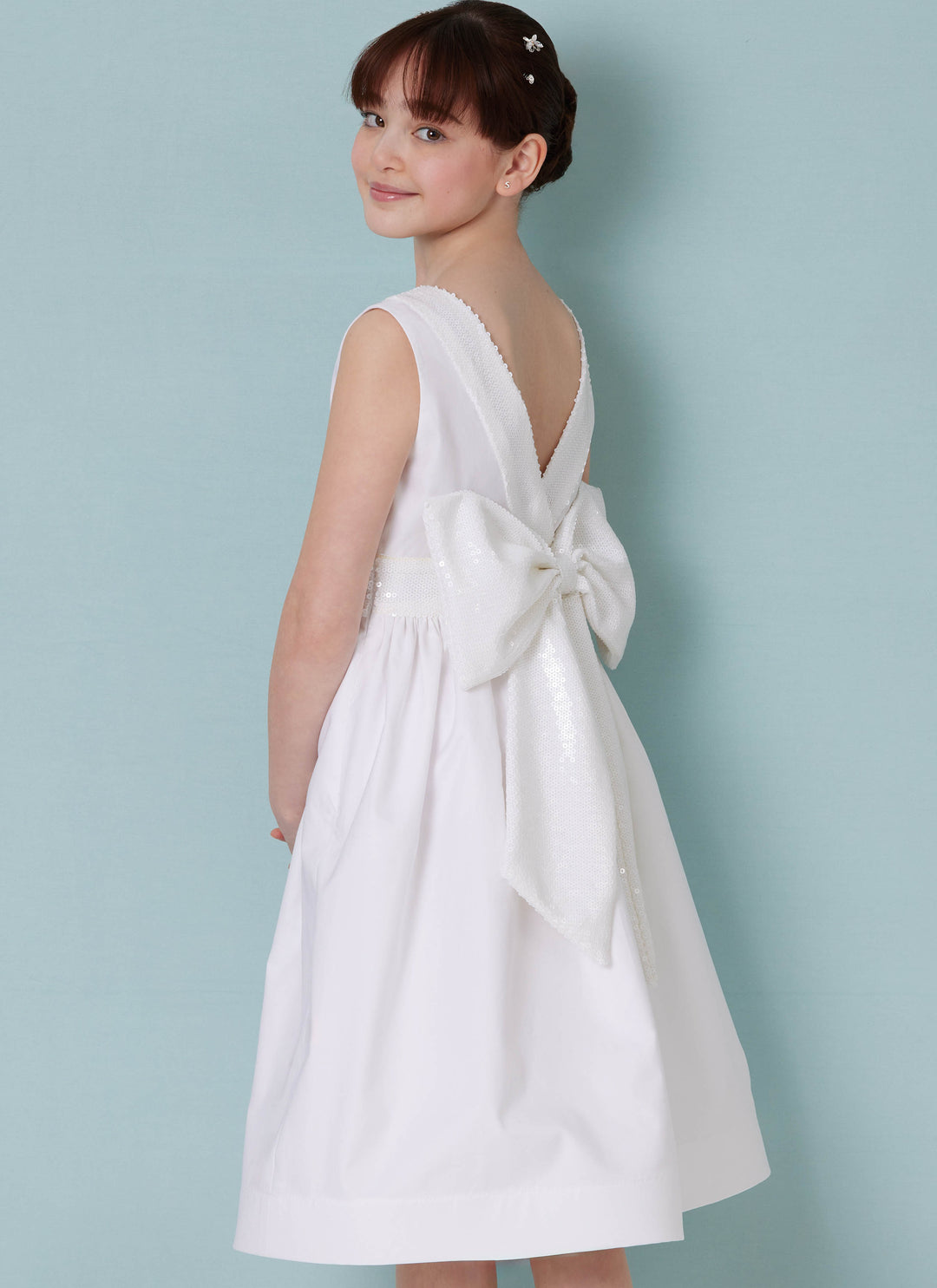 Butterick Schnittmuster B7089 – Mädchenkleid mit Ärmelvarianten