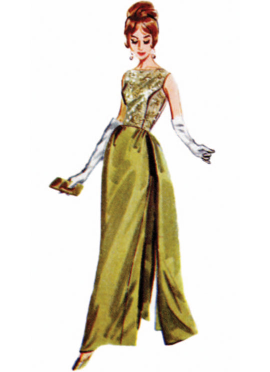 Butterick B7092 – Vintage Abendkleid der 1960er Jahre
