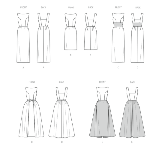 Butterick B7092 – Vintage Abendkleid der 1960er Jahre