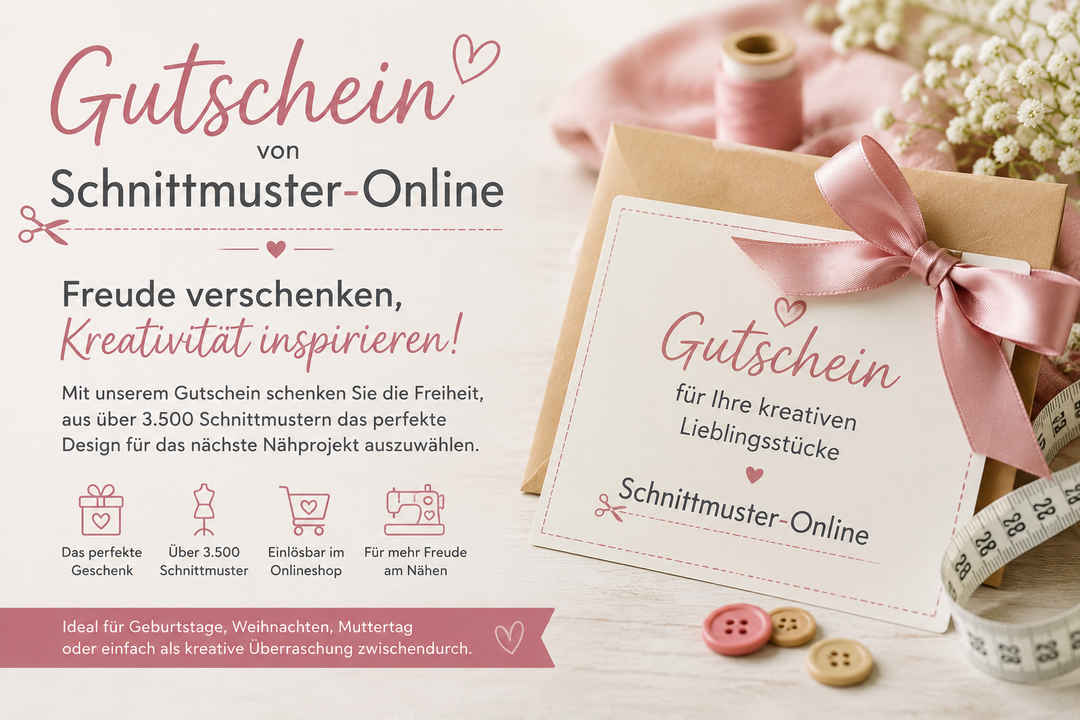 Der Gutschein für alle Nähfans!