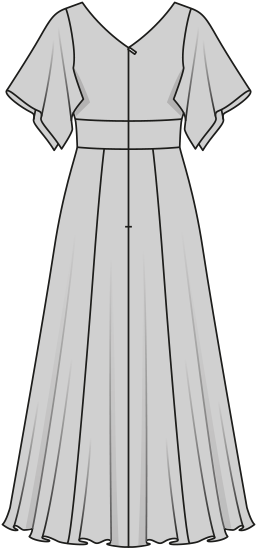 Burda Schnittmuster 6583 Kleid