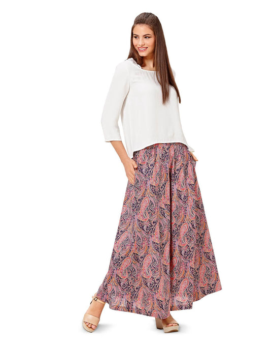 Burda Schnittmuster 6586 Rock