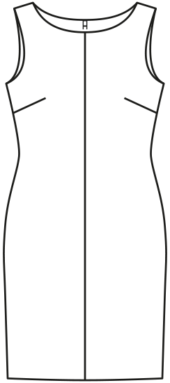 Burda Schnittmuster 6609 Kleid