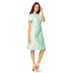 Burda Schnittmuster 6627 – Damen Etui-Kleid mit Teilungsnähten