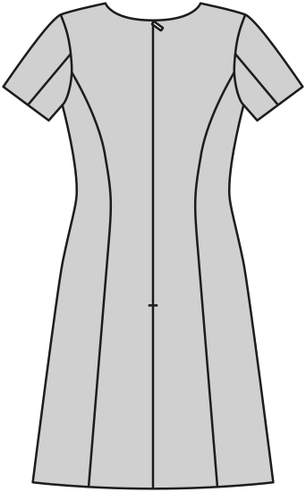 Burda Schnittmuster 6627 Kleid