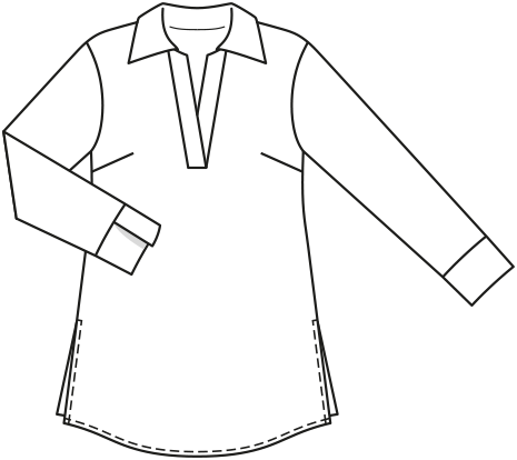 Burda Schnittmuster 6633 Tunika