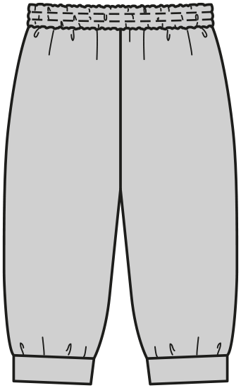 Burda Schnittmuster 6659 Jerseyhose & Jogpants für Damen
