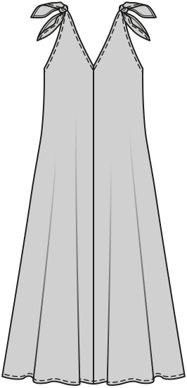 Burda Schnittmuster 6663 Kleid