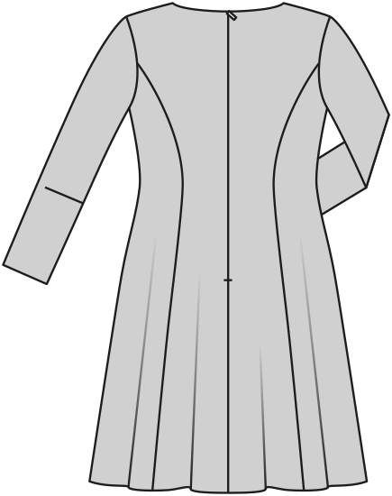Burda Schnittmuster 6680 Kleid