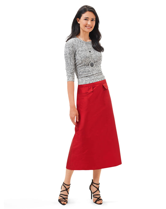 Burda Schnittmuster 6682 Rock für Damen