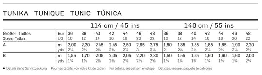 Burda Schnittmuster 6683 Tunika