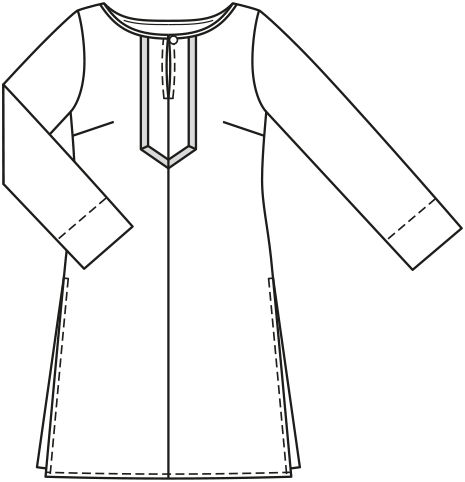 Burda Schnittmuster 6683 Tunika