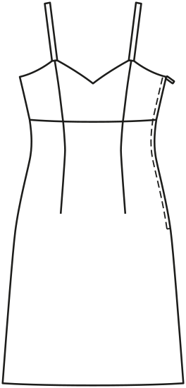 Burda Schnittmuster 6686 Kleid