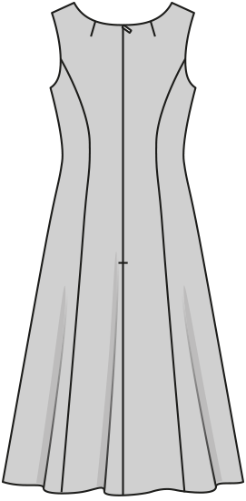 Burda Schnittmuster 6687 Kleid & Jacke