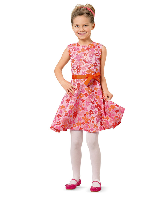Burda Schnittmuster 9379 Mädchenkleid