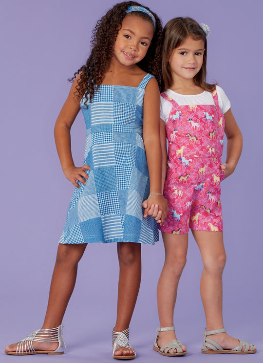 Kwik Sew Schnittmuster K0258 Puppen und Mädchen Kleid
