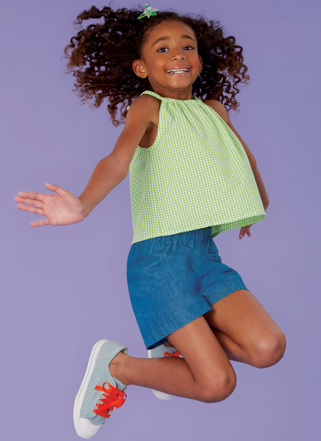 Kwik Sew Schnittmuster K0259 Mädchen Top, Kleid und Shorts